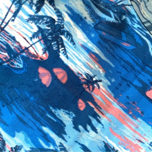 J CREW Tropical Racerback Cami Tank Top☀️🌴 3/25.00 - Picture 3 of 5